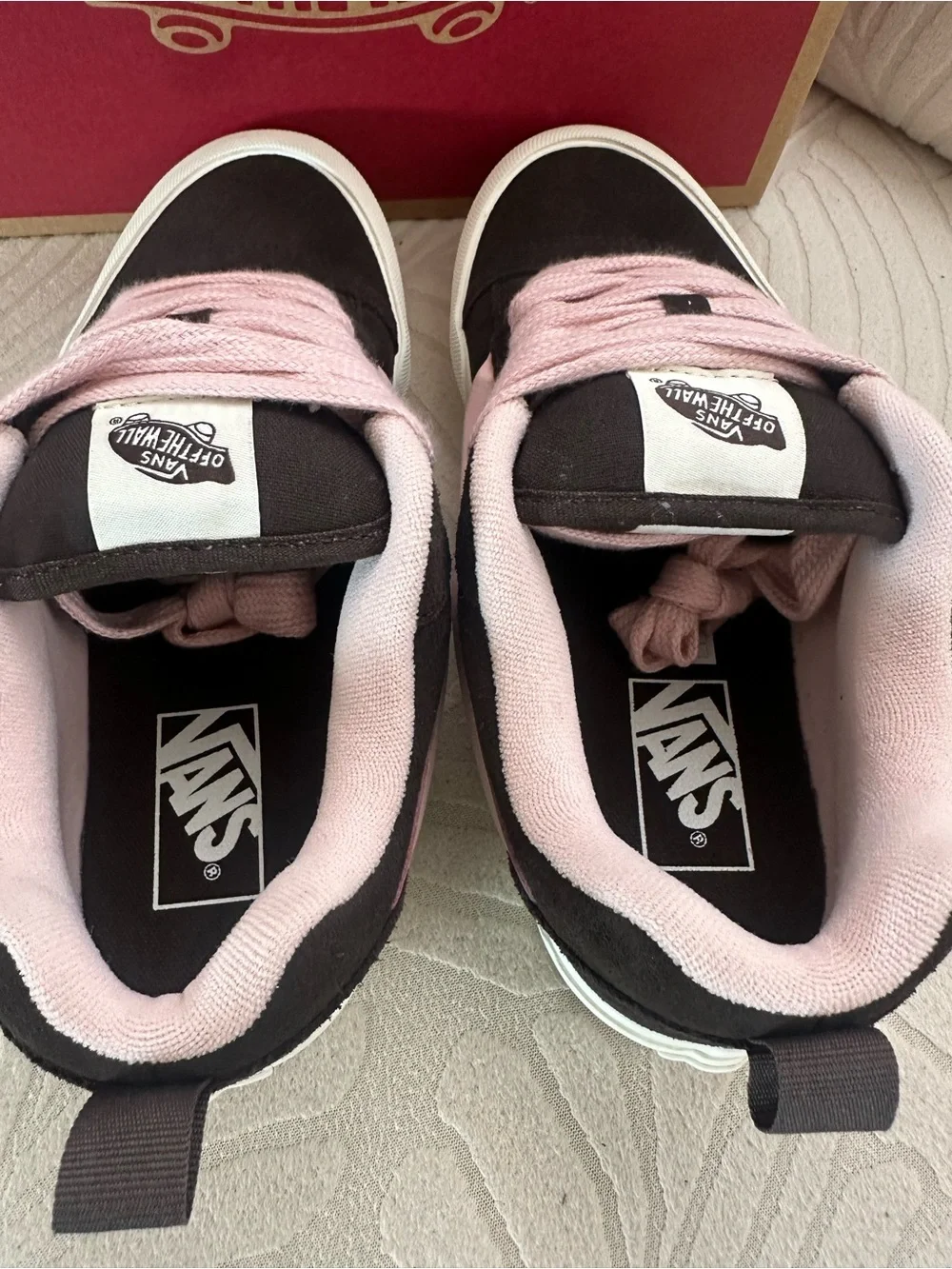Vans Knu Skool ‘Pop Sepia - Rose’ Sneakers NEW Men’s Shoes